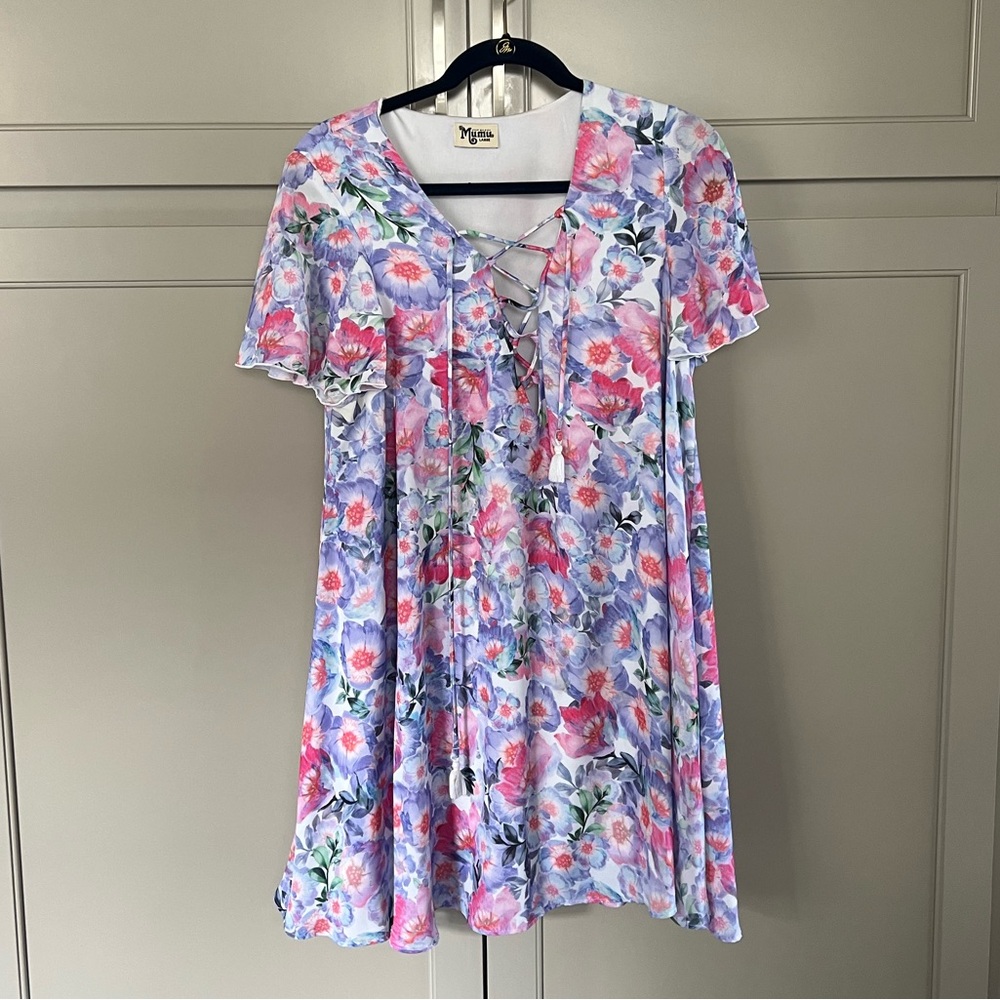 Show Me Your Mumu Floral Mini Dress